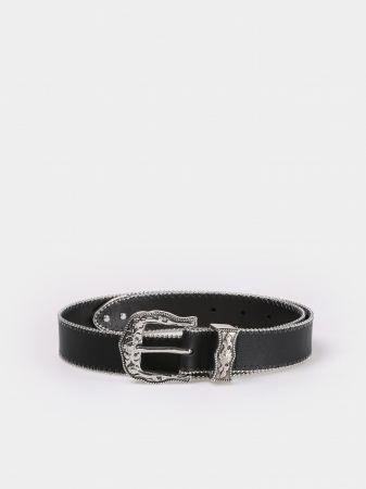 ACCESORII - COLIN'S Curea Neagra  Femei