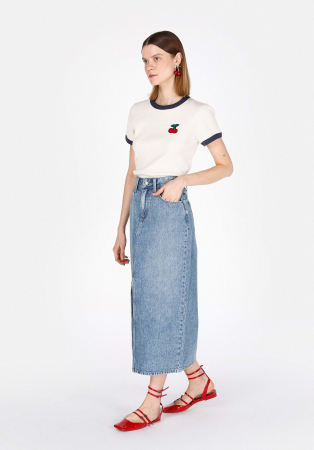 COLIN'S Женская Юбка Синяя Slim [1]