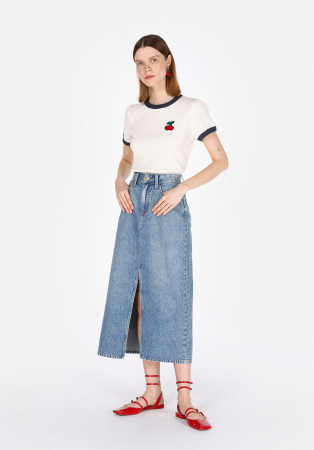 Юбки - COLIN'S Женская Юбка Синяя Slim