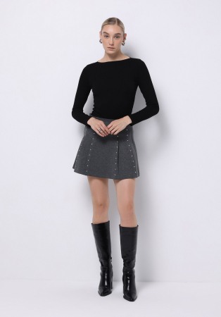 COLIN'S Fusta Gri  Femei [2]