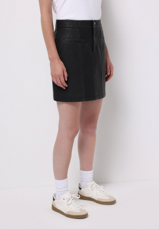 COLIN'S Fusta Neagra Mini Femei [3]