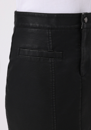 COLIN'S Fusta Neagra Mini Femei [4]