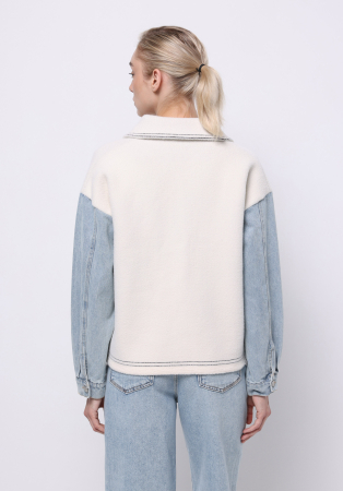 COLIN'S Geaca Crem Regular Femei [1]