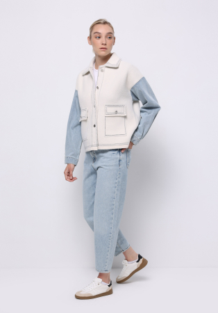 COLIN'S Geaca Crem Regular Femei [2]