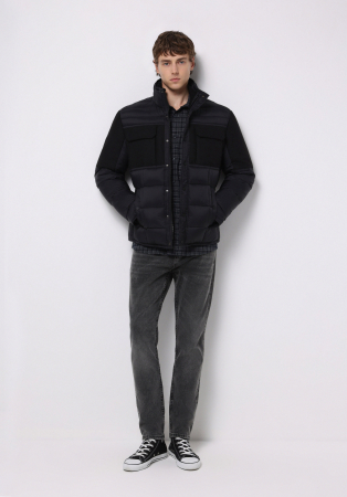 IMBRACAMINTE - COLIN'S Geaca Neagra  Barbati