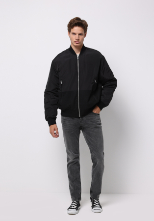 IMBRACAMINTE - COLIN'S Geaca Neagra  Barbati