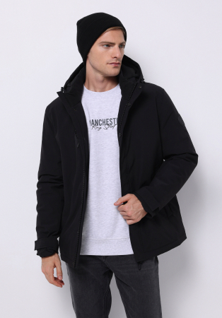 BARBATI - COLIN'S Geaca Neagra  Barbati