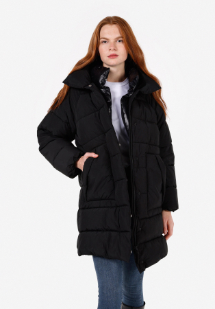 FEMEI - COLIN'S Geaca Neagra Regular Femei