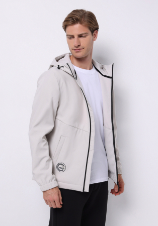 BARBATI - COLIN'S Geaca Gri Deschis Slim Barbati