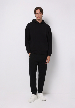 BARBATI - COLIN'S Hanorac Negru  Barbati