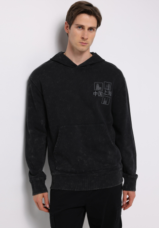 COLIN'S Hanorac Negru  Barbati [1]