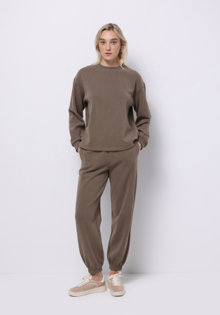 Pantaloni - COLIN'S Pantaloni Maro Regular Femei