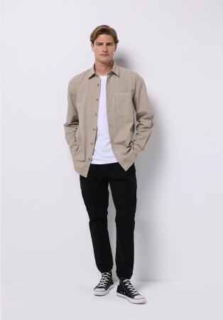 Pantaloni - COLIN'S Pantaloni Negri Cargo Barbati