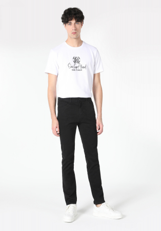 IMBRACAMINTE - COLIN'S Pantaloni Negri Straight Barbati