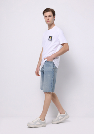 COLIN'S Pantaloni Scurti Albastri Straight Barbati [2]