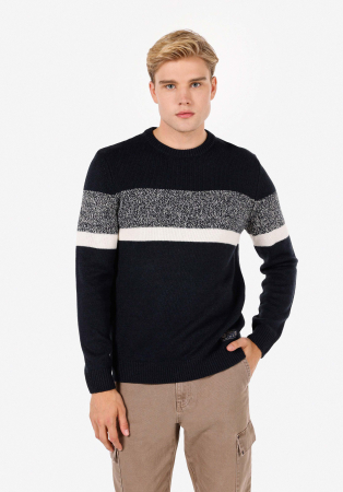 COLIN'S Pulover Navy Regular Barbati [1]