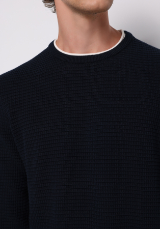 COLIN'S Pulover Indigo Regular Barbati [2]