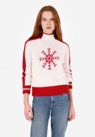 FEMEI - COLIN'S Pulover Crem Regular Femei