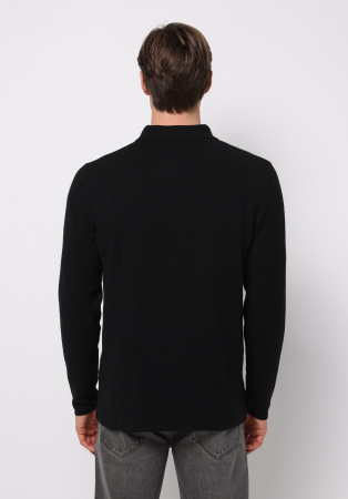 COLIN'S Pulover Negru Regular Barbati [3]