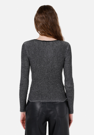 COLIN'S Pulover Negru Slim Femei [1]