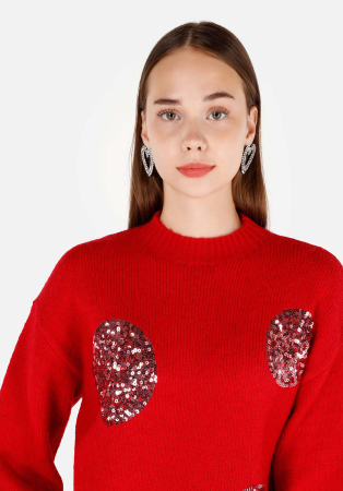 COLIN'S Свитер Rosu Regular [3]