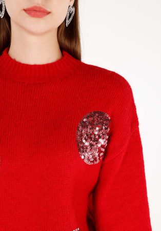 COLIN'S Свитер Rosu Regular [4]