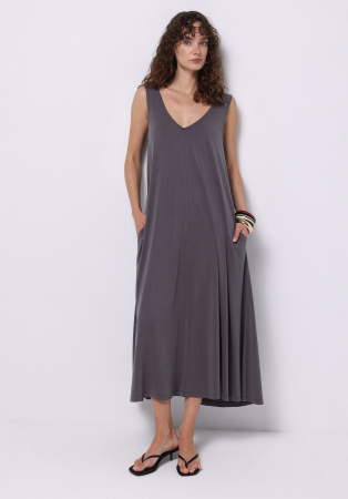 FEMEI - COLIN'S Rochie Gri Inchis Comfort Femei