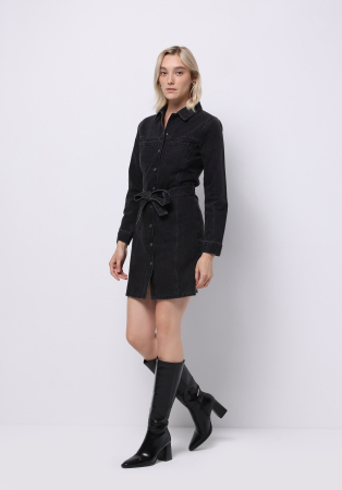 COLIN'S Rochie Gri Inchis  Femei [2]