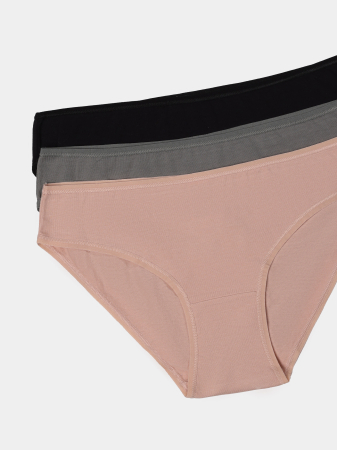 Lenjerie Intima - COLIN'S Set Lenjerie Cafenie Modern Femei