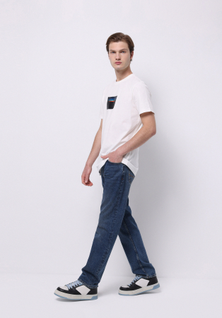 COLIN'S Tricou Alb  Barbati [2]