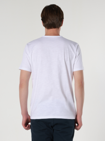 COLIN'S Tricou Alb Regular Barbati [1]