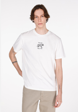 IMBRACAMINTE - COLIN'S Tricou Alb Comfort Barbati