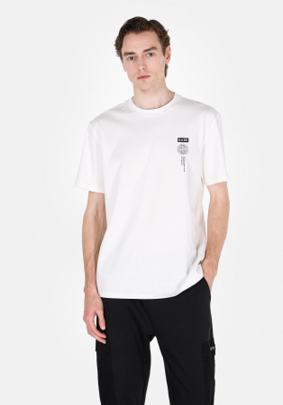 BARBATI - COLIN'S Tricou Alb Comfort Barbati