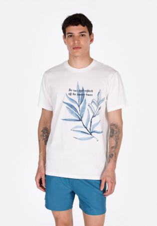 BARBATI - COLIN'S Tricou Alb Regular Barbati