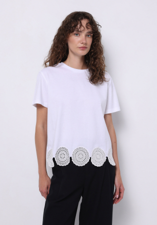 ЖЕНЩИНЫ - COLIN'S Женская Футболка Белая Regular