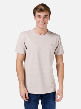 BARBATI - COLIN'S Tricou Bej  Barbati