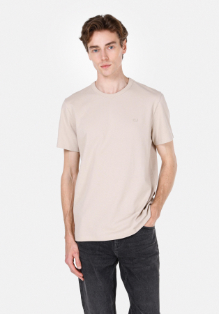BARBATI - COLIN'S Tricou Bej Regular Barbati