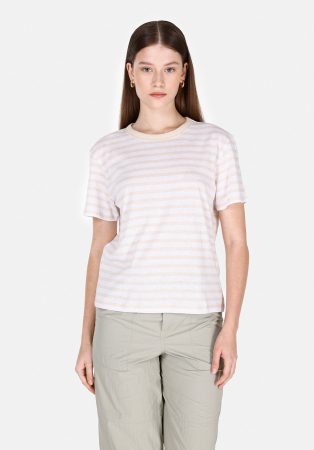 Tricouri si Topuri - COLIN'S Tricou Bej Regular Femei