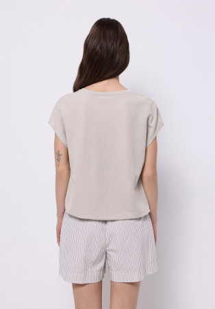 COLIN'S Tricou Bej Regular Femei [1]