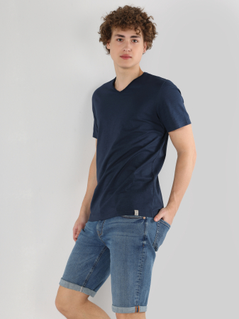 COLIN'S Tricou Navy Regular Barbati [2]