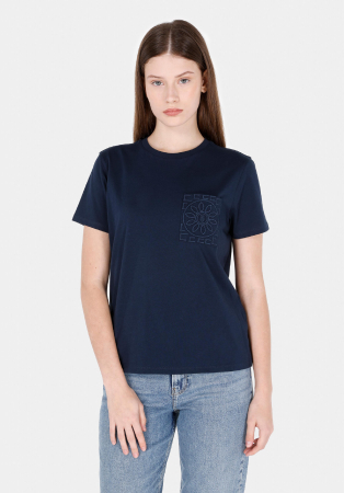 FEMEI - COLIN'S Tricou Navy Regular Femei