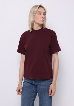 Tricouri si Topuri - COLIN'S Tricou Rosu Visiniu  Femei