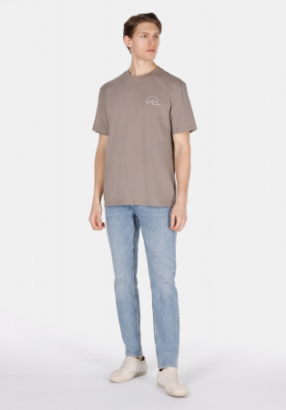 COLIN'S Мужская Футболка Коричневая Comfort [2]