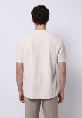 COLIN'S Tricou Crem Regular Barbati [1]
