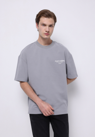 Tricouri si Polo - COLIN'S Tricou Gri Deschis  Barbati
