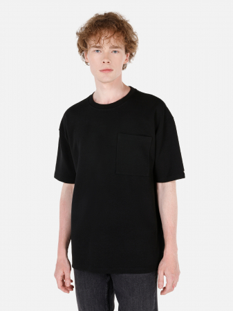 BARBATI - COLIN'S Tricou Negru Barbati