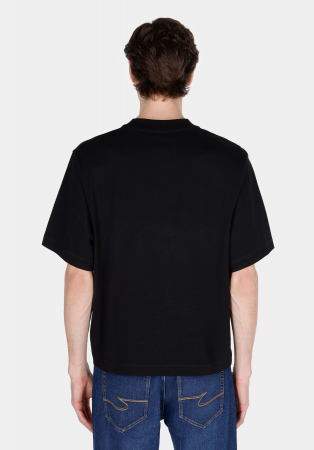 COLIN'S Tricou Negru Boxy Barbati [1]