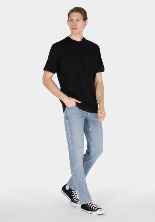 COLIN'S Tricou Negru Comfort Barbati [2]