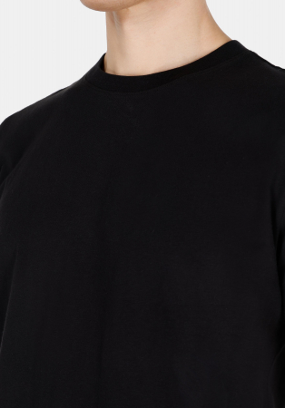 COLIN'S Tricou Negru Regular Barbati [3]