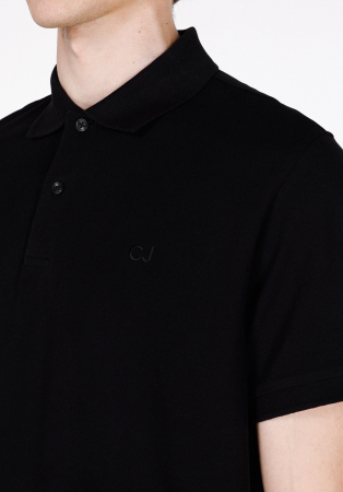 COLIN'S Tricou Polo Negru Regular Barbati [3]